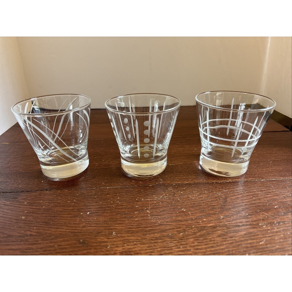 Uptown by Cristal D'arques-Durand Double Whiskey Old Fashioned Glasses Set Of 3